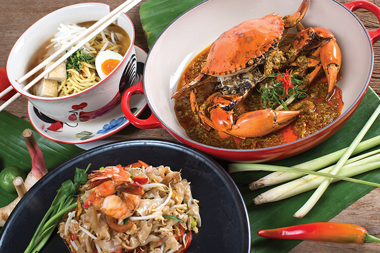 Singaporean cuisine at NEXT2 Cafe